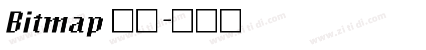 Bitmap 音标字体转换
